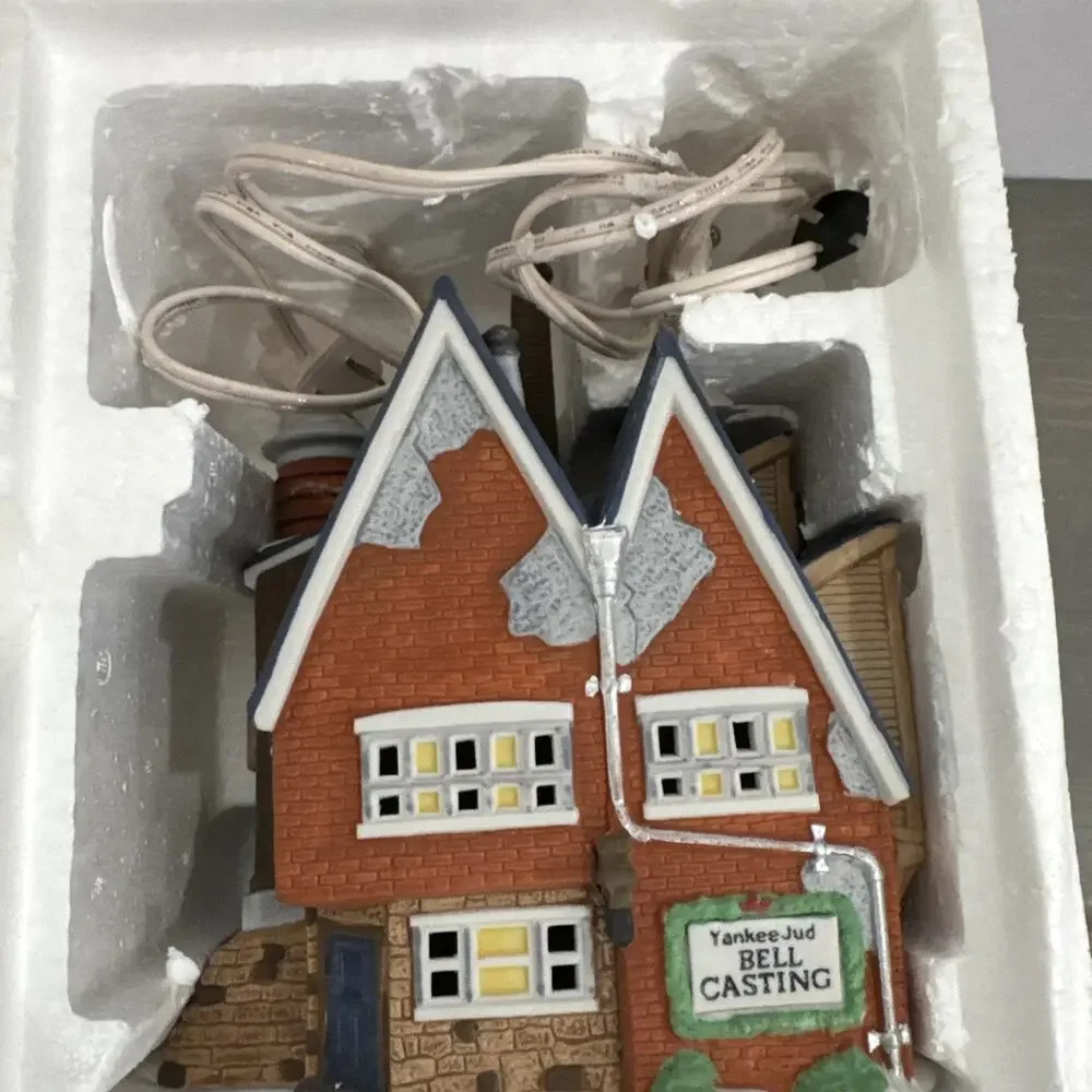 Dept 56 Heritage Village Collection New England Village Yankee Jud Bell Casting